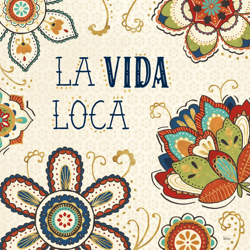 La Vida Loca II by Veronique Charron. SKU 39481a. Archival Giclee Fine art print for wall decor.