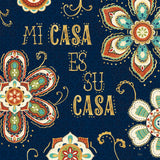 La Vida Loca III Blue by Veronique Charron. SKU 39491a. Archival Giclee Fine art print for wall decor.