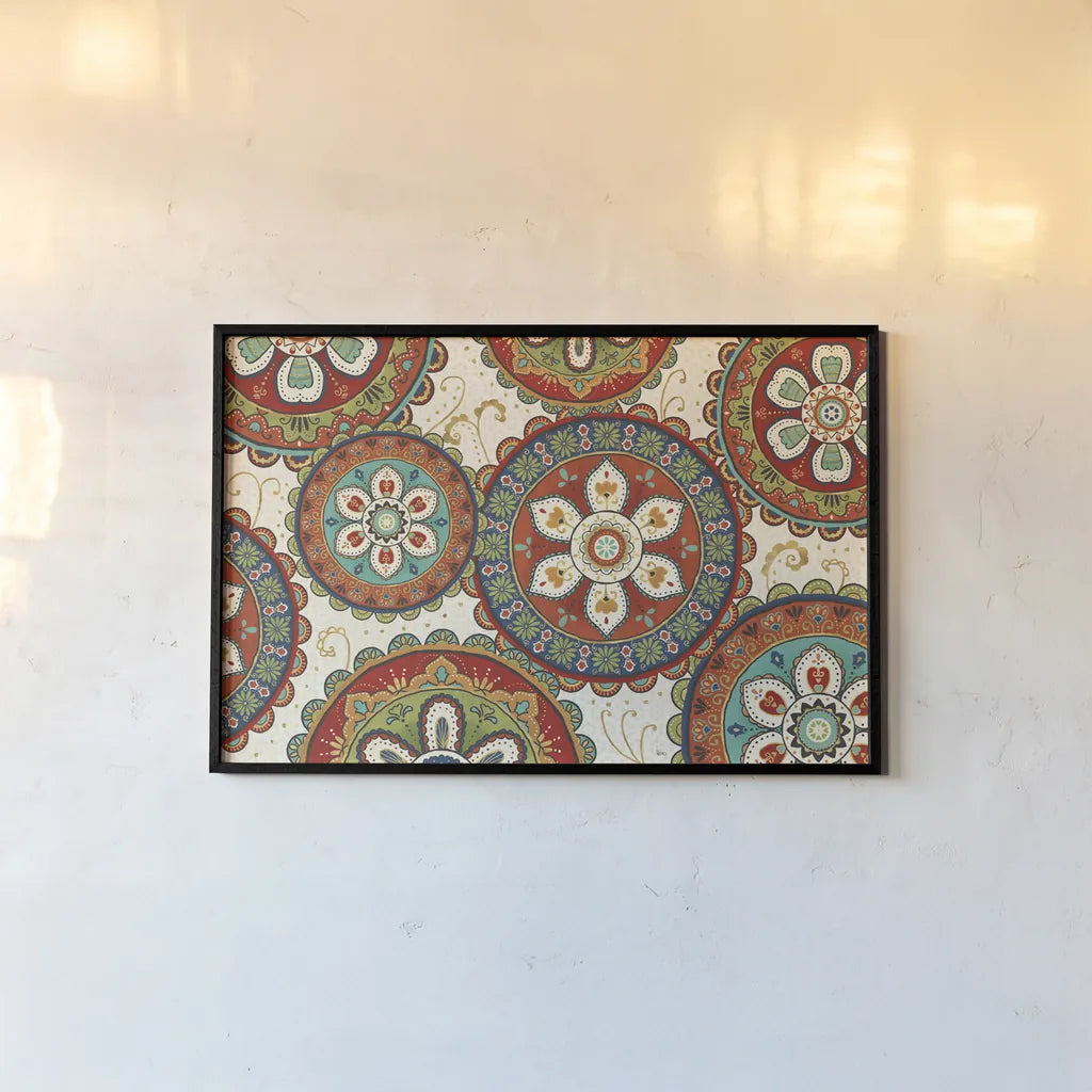 La Vida Loca IX by Veronique Charron. shown as a paper print in a black flame. Available as a archival giclee rolled canvas, fine art paper, or poster print. SKU 39488i.