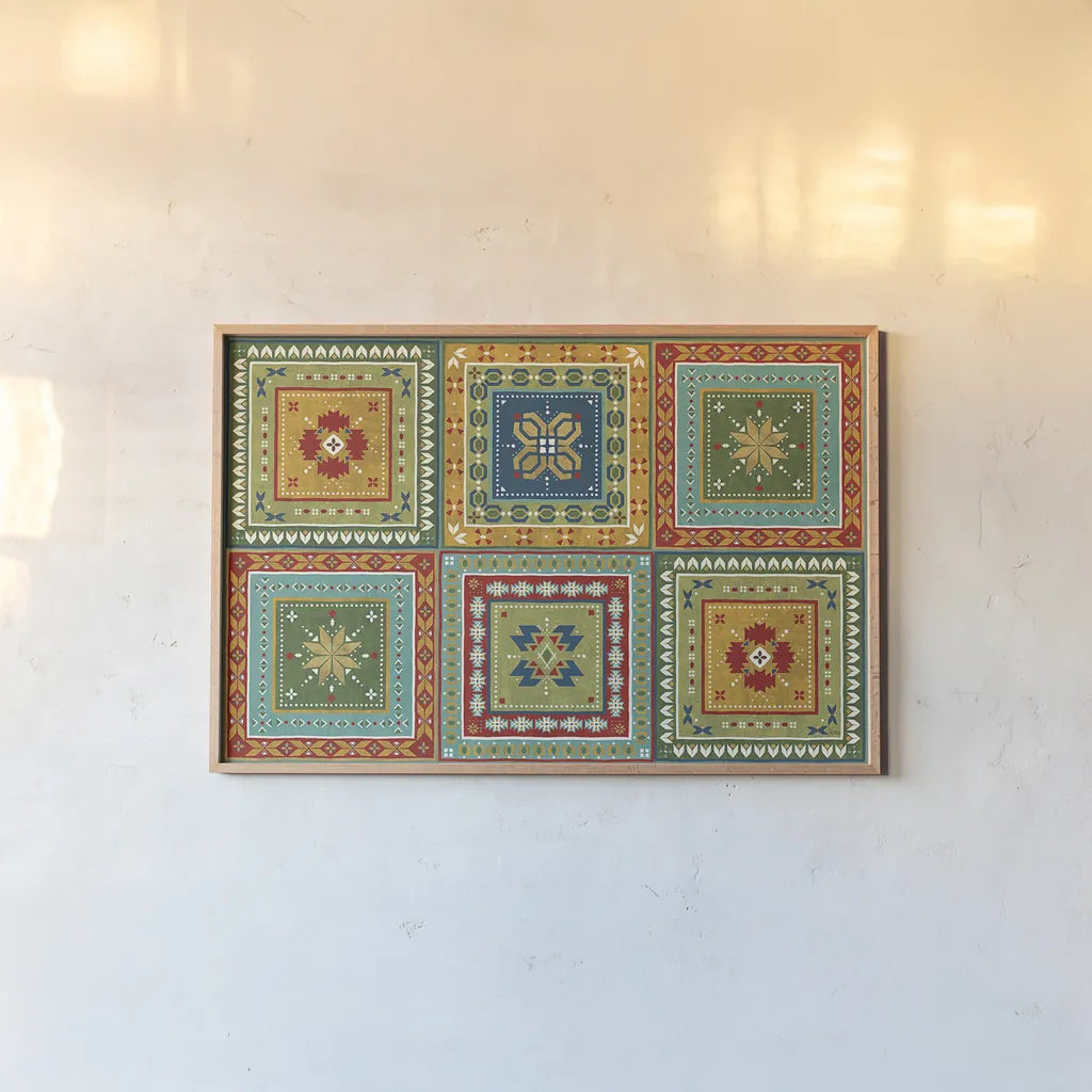 Lake Pals VIII by Veronique Charron. shown as a paper print in a natural frame. Available as a archival giclee rolled canvas, fine art paper, or poster print. SKU 27309i.