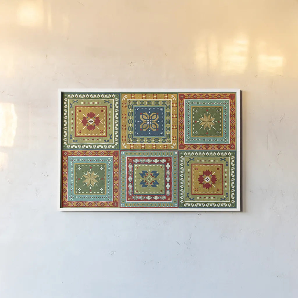 Lake Pals VIII by Veronique Charron. shown as a paper print in a white frame. Available as a archival giclee rolled canvas, fine art paper, or poster print. SKU 27309i.