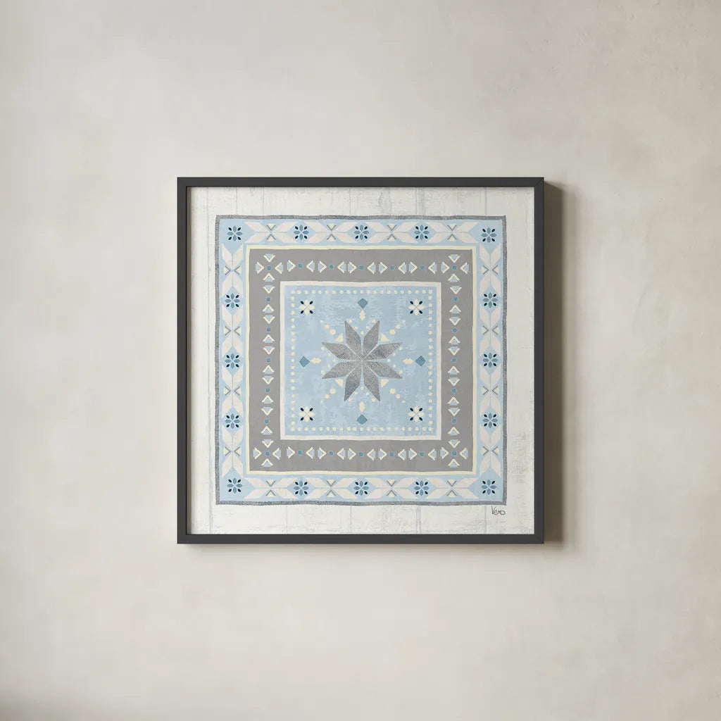 Lake Pals X Neutral by Veronique Charron. Shown in a sleek black glass frame for a contemporary gallery look. Available as an archival giclee rolled canvas, fine art paper, or poster print. SKU 29218a.