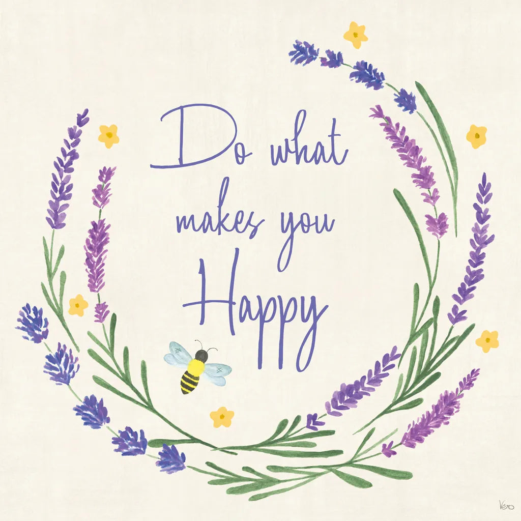 Lavender Garden IV by Veronique Charron. SKU 94241a. Archival Giclee Fine art print for wall decor.