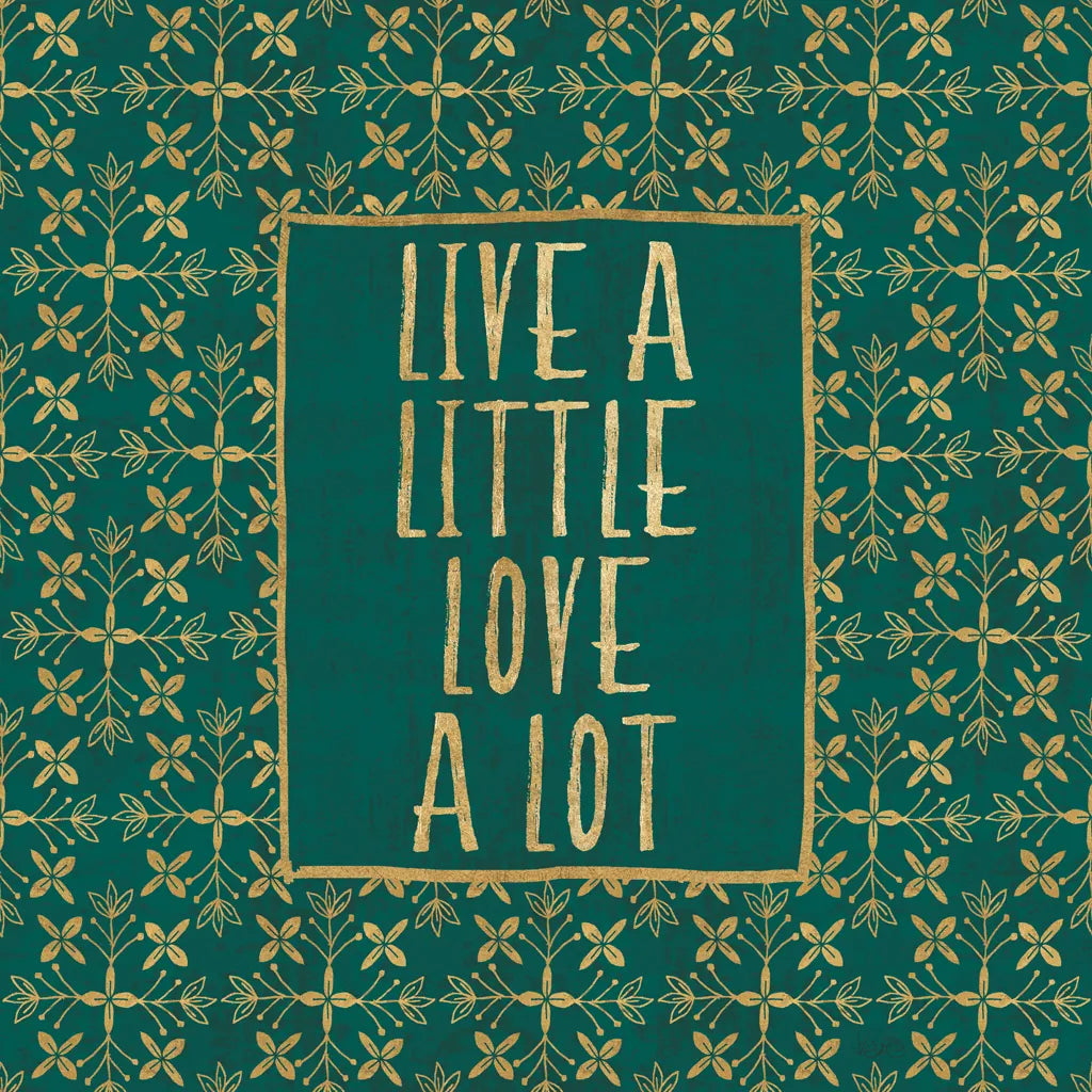 Live a Little by Veronique Charron. SKU 51142a. Archival Giclee Fine art print for wall decor.