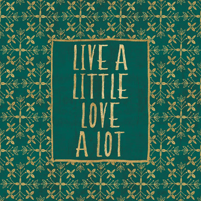 Live a Little by Veronique Charron. SKU 51142a. Archival Giclee Fine art print for wall decor.