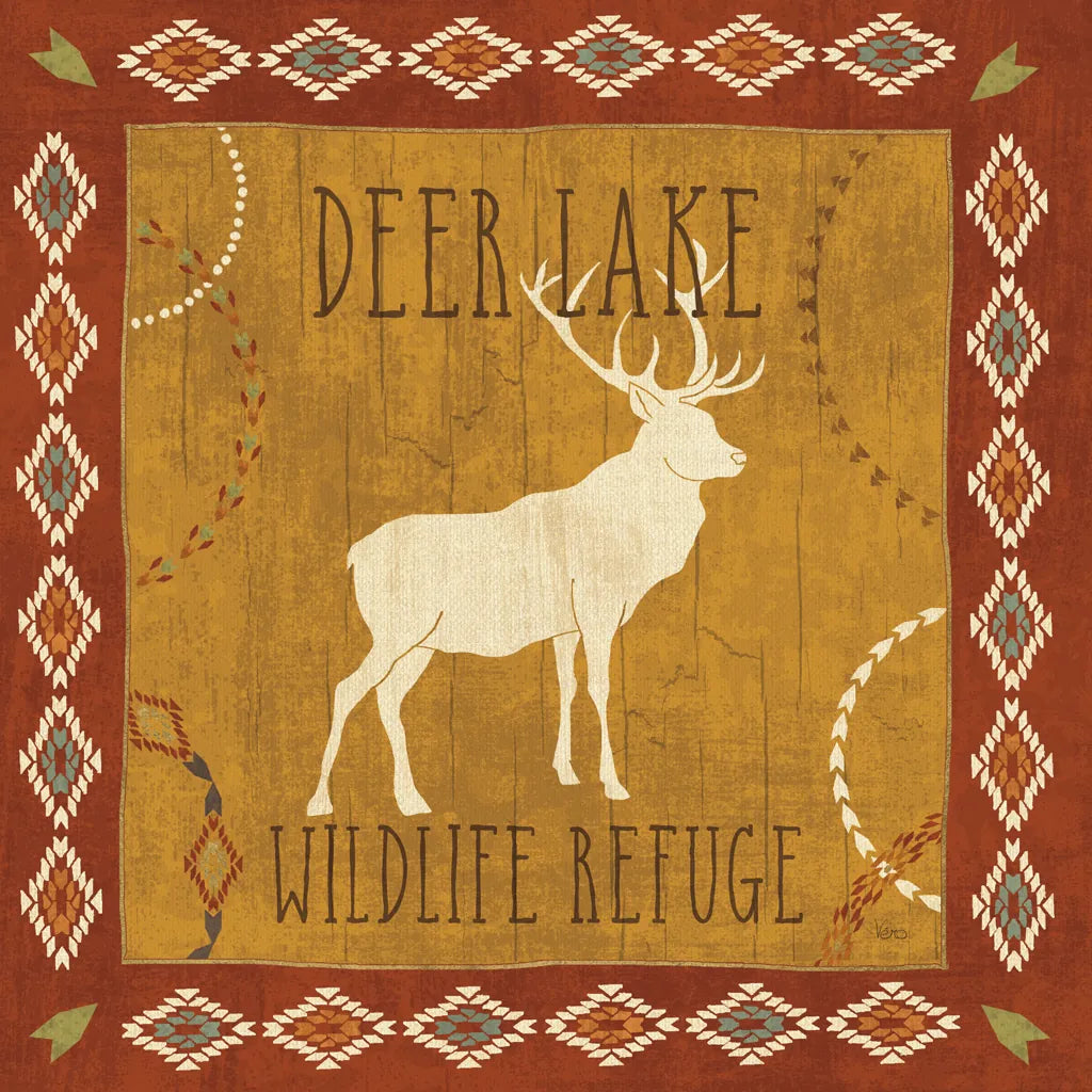 Lodge Resort III by Veronique Charron. SKU 20287a. Archival Giclee Fine art print for wall decor.