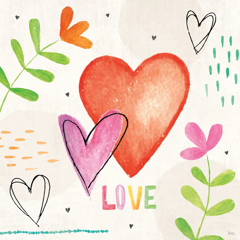 Love Connection I by Veronique Charron. SKU 87042a. Archival Giclee Fine art print for wall decor.