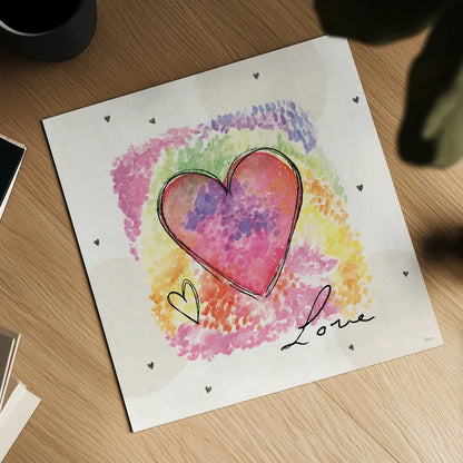 Love Connection IV by Veronique Charron. Shown as a detailed flat fine art print, highlighting archival giclee quality. Available as an archival giclee rolled canvas, fine art paper, or poster print. SKU 87045a.