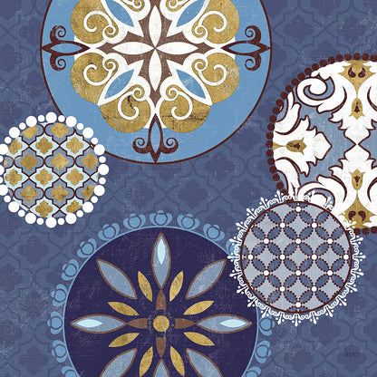 Mediterranean Blue II by Veronique Charron. SKU 17655a. Archival Giclee Fine art print for wall decor.