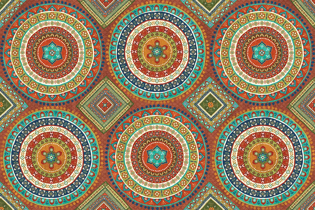 Mexican Fiesta X by Veronique Charron. SKU 24953i. Archival Giclee Fine art print for wall decor.