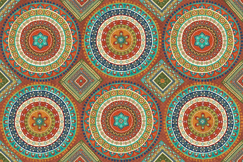 Mexican Fiesta X by Veronique Charron. SKU 24953i. Archival Giclee Fine art print for wall decor.