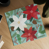 Mod Holiday II by Veronique Charron. Shown as a detailed flat fine art print, highlighting archival giclee quality. Available as an archival giclee rolled canvas, fine art paper, or poster print. SKU 78152a.