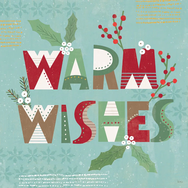 Mod Holiday VI by Veronique Charron. SKU 78156a. Archival Giclee Fine art print for wall decor.