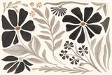 Modern Petals I Neutral by Veronique Charron. SKU 89112i. Archival Giclee Fine art print for wall decor.