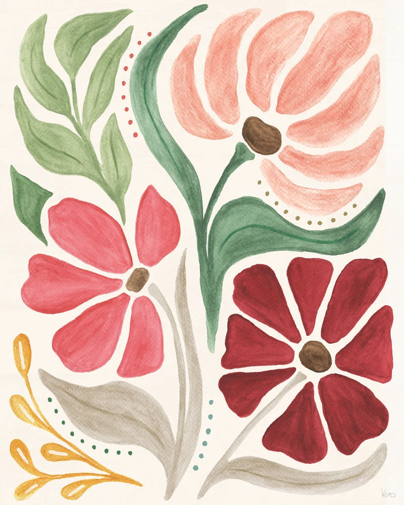 Modern Petals II by Veronique Charron