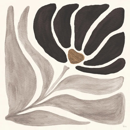 Modern Petals IV Neutral by Veronique Charron. SKU 89115a. Archival Giclee Fine art print for wall decor.