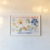Museum Posters I by Veronique Charron. shown as a paper print in a white frame. Available as a archival giclee rolled canvas, fine art paper, or poster print. SKU 86648i.