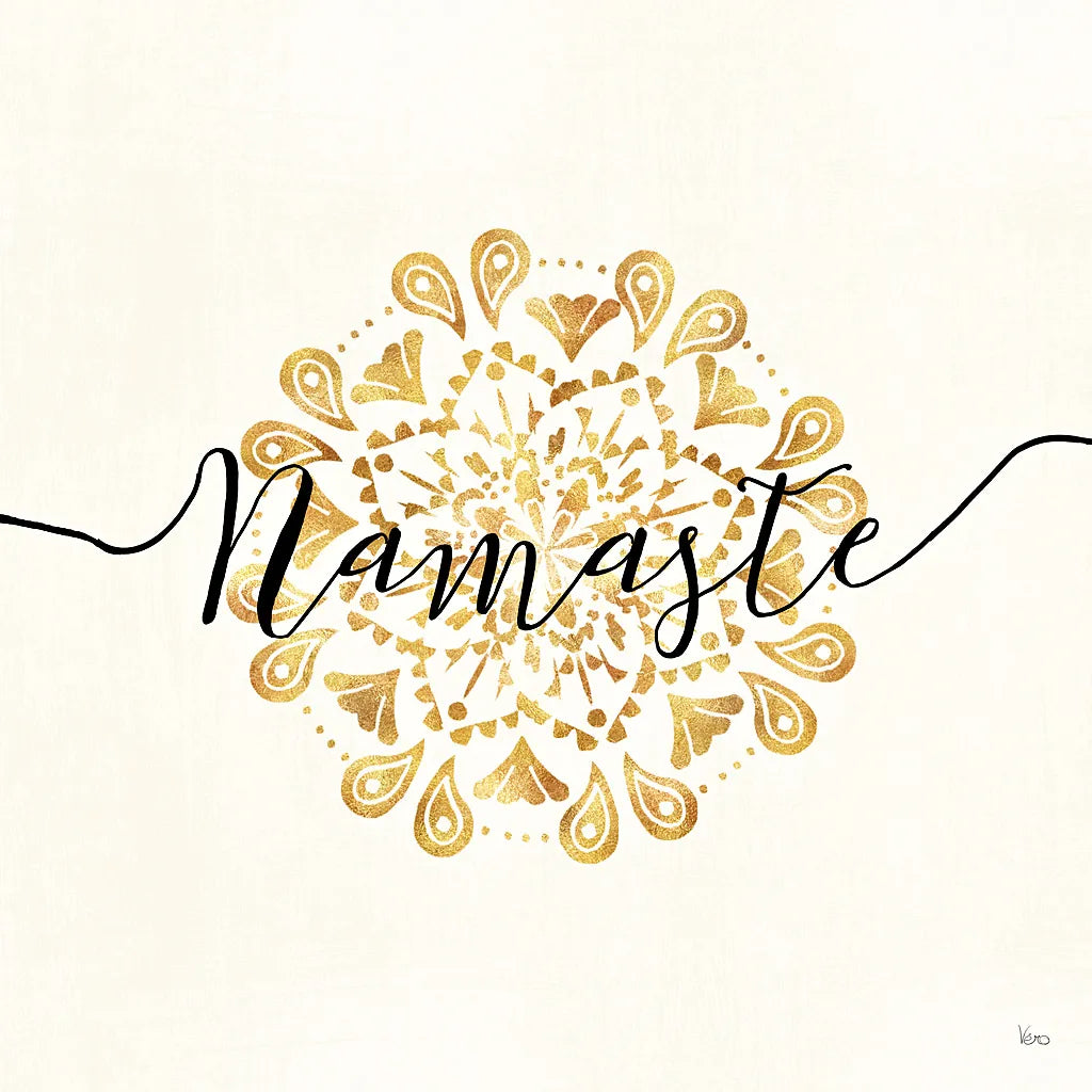 Namaste I by Veronique Charron. SKU 29868a. Archival Giclee Fine art print for wall decor.