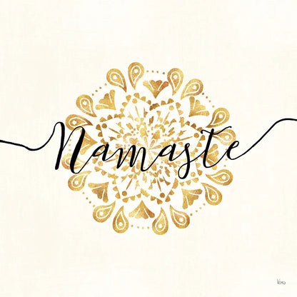 Namaste I by Veronique Charron. SKU 29868a. Archival Giclee Fine art print for wall decor.