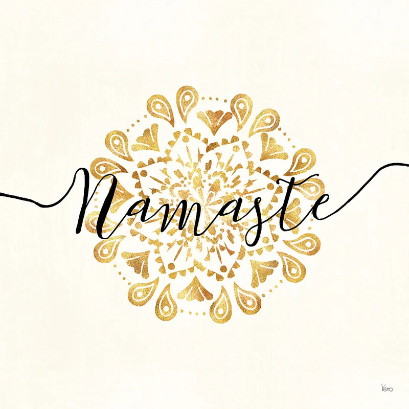 Namaste I by Veronique Charron. SKU 29868a. Archival Giclee Fine art print for wall decor.