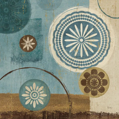 New Generation Blue III by Veronique Charron. SKU 3902a. Archival Giclee Fine art print for wall decor.