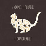 Otomi Cats V Dark Neutral by Veronique Charron. SKU 43851a. Archival Giclee Fine art print for wall decor.