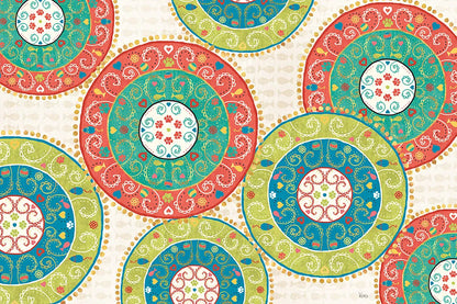 Otomi Cats VI by Veronique Charron. SKU 43840i. Archival Giclee Fine art print for wall decor.