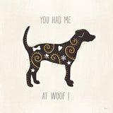 Otomi Dogs IV Neutral by Veronique Charron. SKU 44048a. Archival Giclee Fine art print for wall decor.
