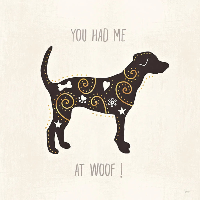 Otomi Dogs IV Neutral by Veronique Charron. SKU 44048a. Archival Giclee Fine art print for wall decor.