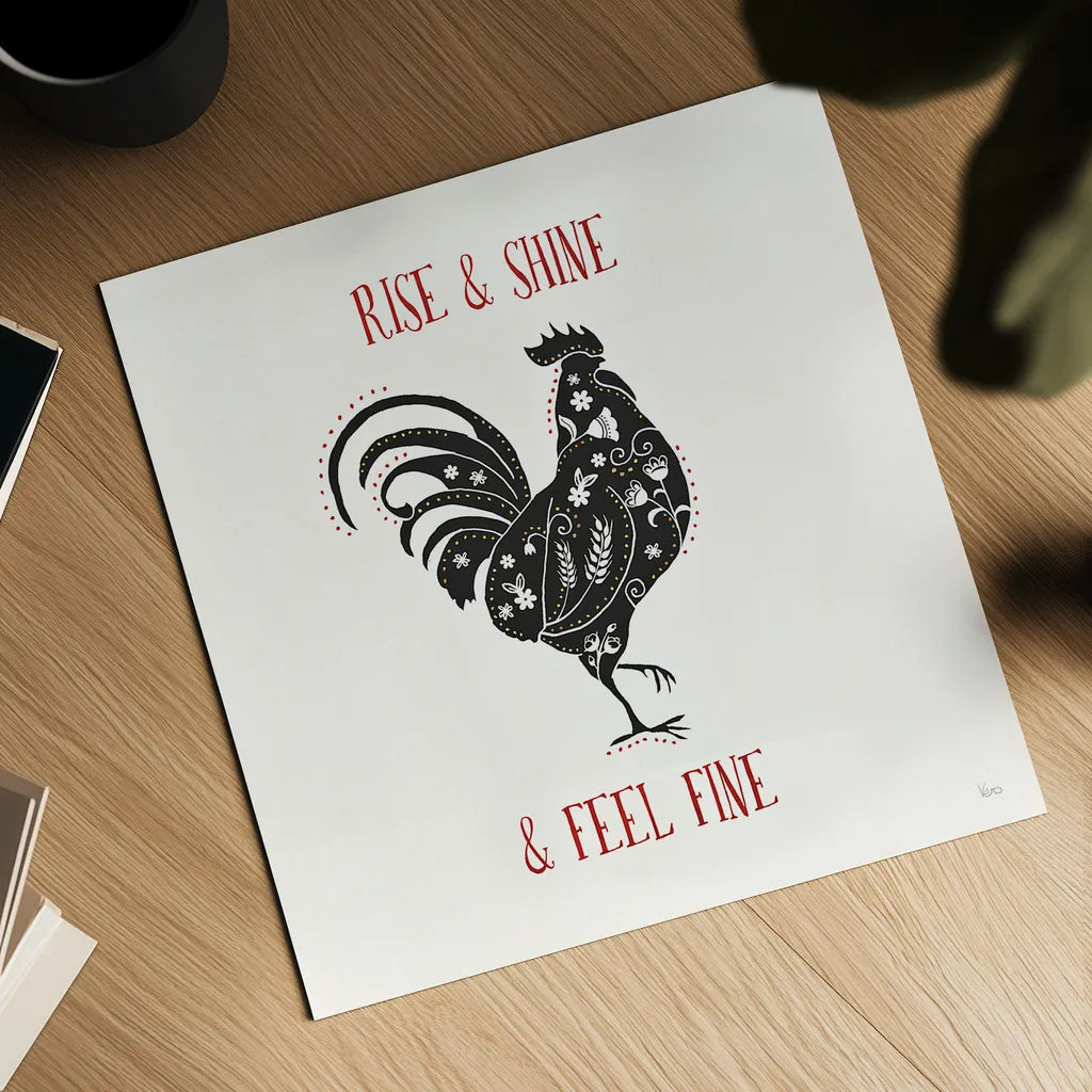 Otomi Farm IV by Veronique Charron. Shown as a detailed flat fine art print, highlighting archival giclee quality. Available as an archival giclee rolled canvas, fine art paper, or poster print. SKU 42383a.