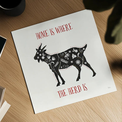 Otomi Farm V by Veronique Charron. Shown as a detailed flat fine art print, highlighting archival giclee quality. Available as an archival giclee rolled canvas, fine art paper, or poster print. SKU 42384a.