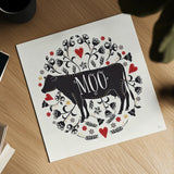 Otomi Farm VII by Veronique Charron. Shown as a detailed flat fine art print, highlighting archival giclee quality. Available as an archival giclee rolled canvas, fine art paper, or poster print. SKU 42386a.
