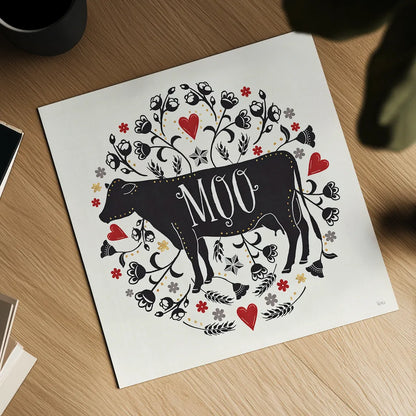 Otomi Farm VII by Veronique Charron. Shown as a detailed flat fine art print, highlighting archival giclee quality. Available as an archival giclee rolled canvas, fine art paper, or poster print. SKU 42386a.