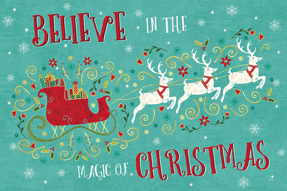 Otomi Holiday V by Veronique Charron. SKU 45518i. Archival Giclee Fine art print for wall decor.