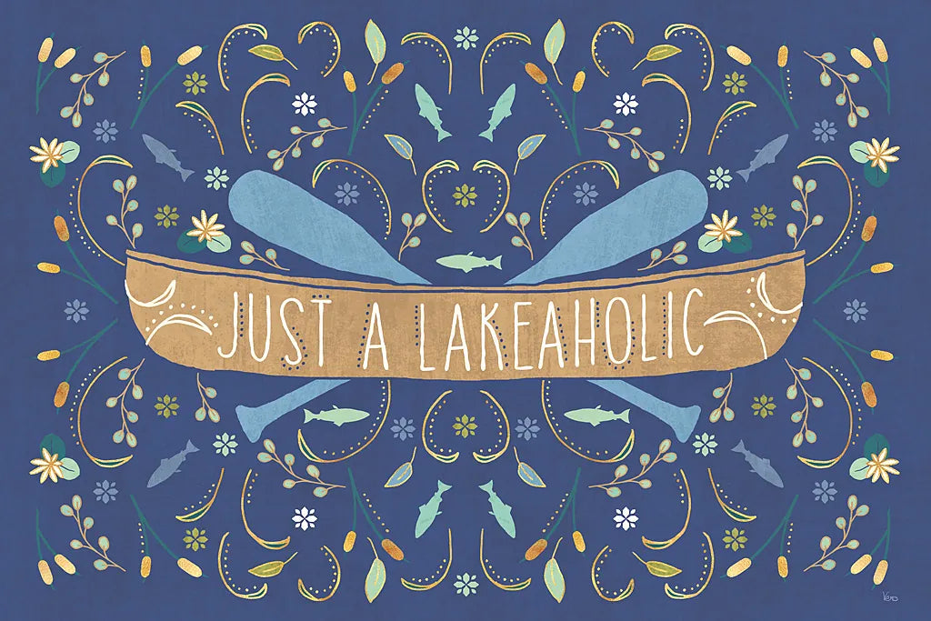 Otomi Lake I Dark by Veronique Charron. SKU 46448i. Archival Giclee Fine art print for wall decor.