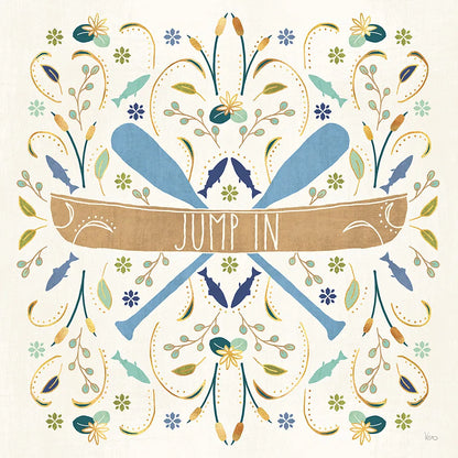 Otomi Lake III by Veronique Charron. SKU 46439a. Archival Giclee Fine art print for wall decor.