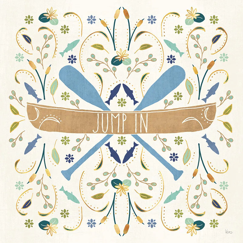 Otomi Lake III by Veronique Charron. SKU 46439a. Archival Giclee Fine art print for wall decor.