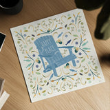 Otomi Lake IV by Veronique Charron. Shown as a detailed flat fine art print, highlighting archival giclee quality. Available as an archival giclee rolled canvas, fine art paper, or poster print. SKU 46440a.