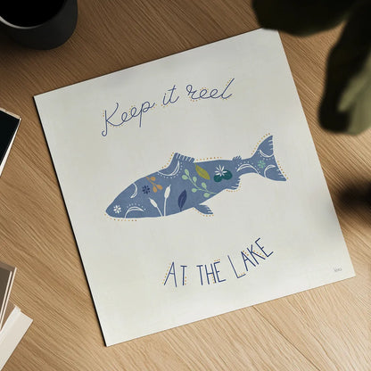 Otomi Lake IX by Veronique Charron. Shown as a detailed flat fine art print, highlighting archival giclee quality. Available as an archival giclee rolled canvas, fine art paper, or poster print. SKU 46445a.