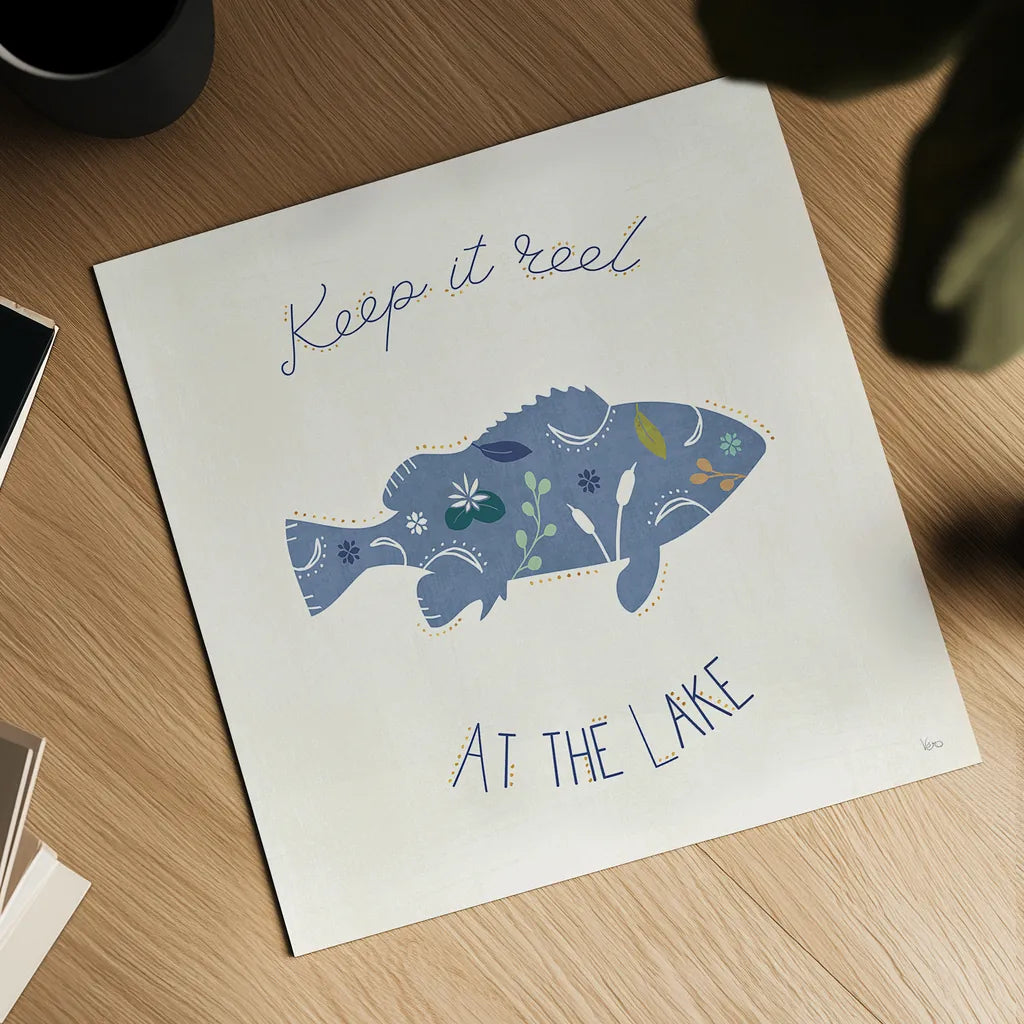 Otomi Lake IXB by Veronique Charron. Shown as a detailed flat fine art print, highlighting archival giclee quality. Available as an archival giclee rolled canvas, fine art paper, or poster print. SKU 48355a.