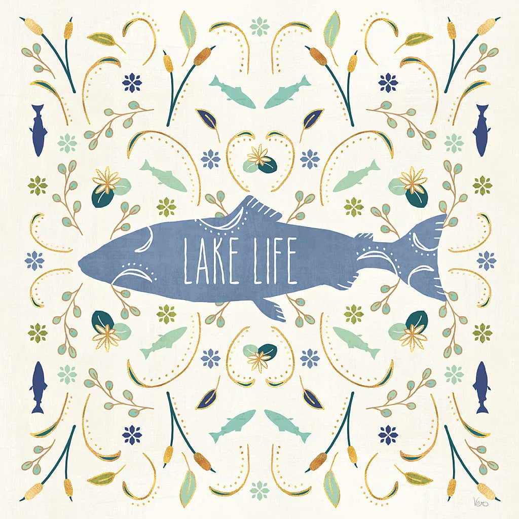 Otomi Lake V by Veronique Charron. SKU 46441a. Archival Giclee Fine art print for wall decor.