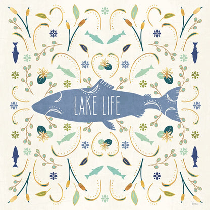 Otomi Lake V by Veronique Charron. SKU 46441a. Archival Giclee Fine art print for wall decor.