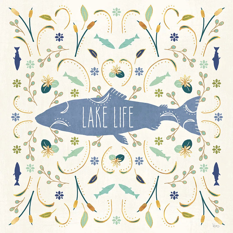 Otomi Lake V by Veronique Charron. SKU 46441a. Archival Giclee Fine art print for wall decor.