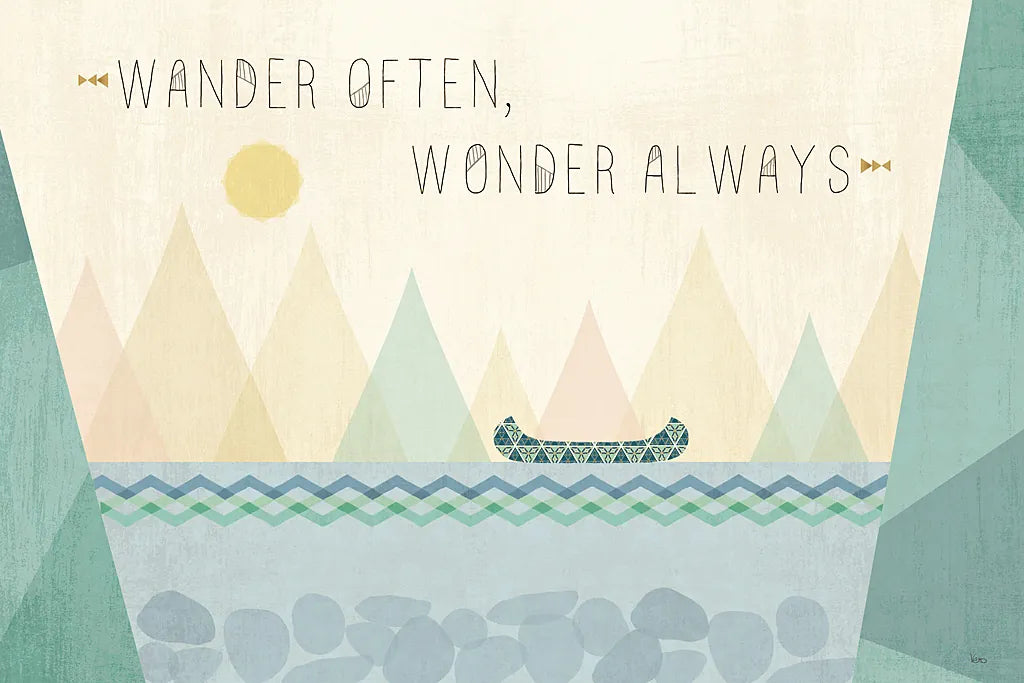 Outdoor Geo I by Veronique Charron. SKU 36760i. Archival Giclee Fine art print for wall decor.