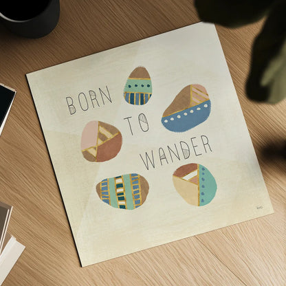 Outdoor Geo IX by Veronique Charron. Shown as a detailed flat fine art print, highlighting archival giclee quality. Available as an archival giclee rolled canvas, fine art paper, or poster print. SKU 36768a.