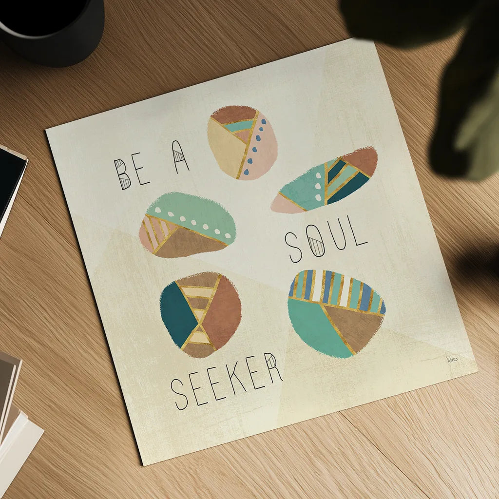 Outdoor Geo VIII by Veronique Charron. Shown as a detailed flat fine art print, highlighting archival giclee quality. Available as an archival giclee rolled canvas, fine art paper, or poster print. SKU 36767a.