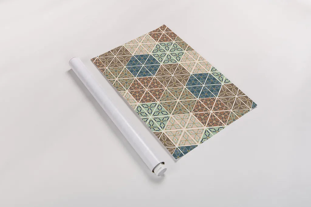 Outdoor Geo XI by Veronique Charron. shown as a rolled paper print. Available as archival giclee rolled canvas, fine art paper, or poster print. SKU 36770i.