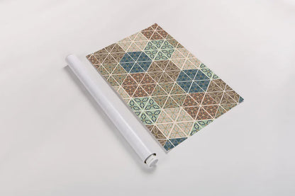 Outdoor Geo XI by Veronique Charron. shown as a rolled paper print. Available as archival giclee rolled canvas, fine art paper, or poster print. SKU 36770i.