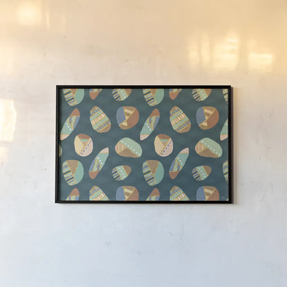 Outdoor Geo XII by Veronique Charron. shown as a paper print in a black flame. Available as a archival giclee rolled canvas, fine art paper, or poster print. SKU 36771i.