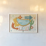 Roadside I by Veronique Charron. shown as a paper print in a white frame. Available as a archival giclee rolled canvas, fine art paper, or poster print. SKU 95816i.